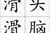 用“滑头滑脑”造句