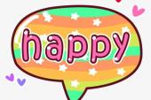 用“happy”造句