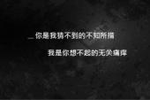 用“无关痛痒”造句