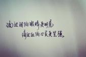用“流过泪”造句