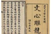 用“文心雕龙”造句