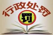 用“行政处罚”造句
