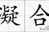 用“凝合”造句