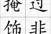 用“掩过饰非”造句