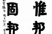 用“本固邦宁”造句