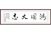 用“宏图大志”造句