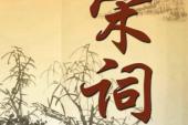 用“宋词”造句